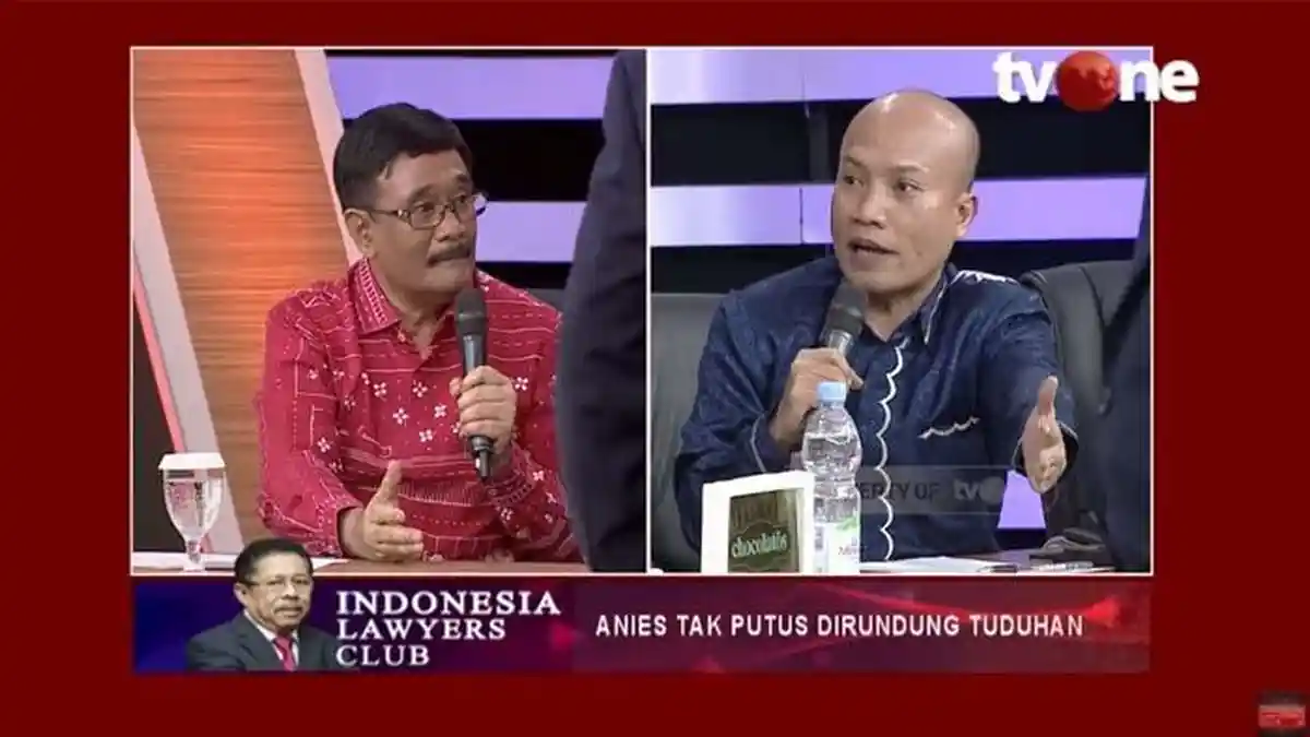 Karni Ilyas 'ILC' Ngomel Bahas Anies, Djarot dan Taufiqurrahman Malah Debat Soal Sumber Waras