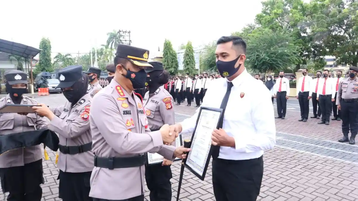 39 Personel Polresta dan Polda Aceh Ungkap Kasus Pembunuhan, Dianugerahi Penghargaan