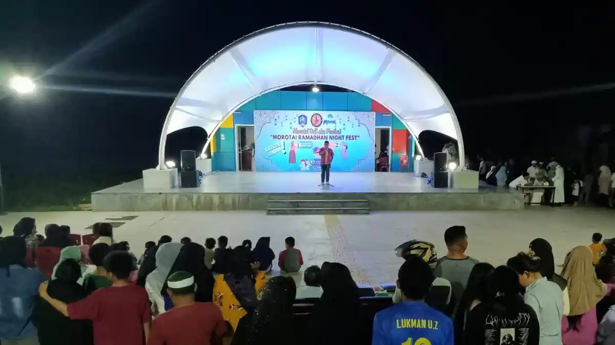 Wakili Pj Bupati, Kalbi Rasyid Buka Morotai Ramadhan Night Fest 2023