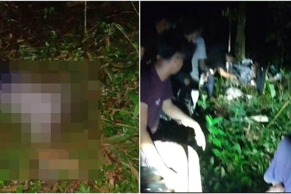 Kecelakaan Maut Pukul 00.30 WIB, Seorang Pemotor Tewas Mengenaskan, Korban Jatuh Lalu Terkena Bambu