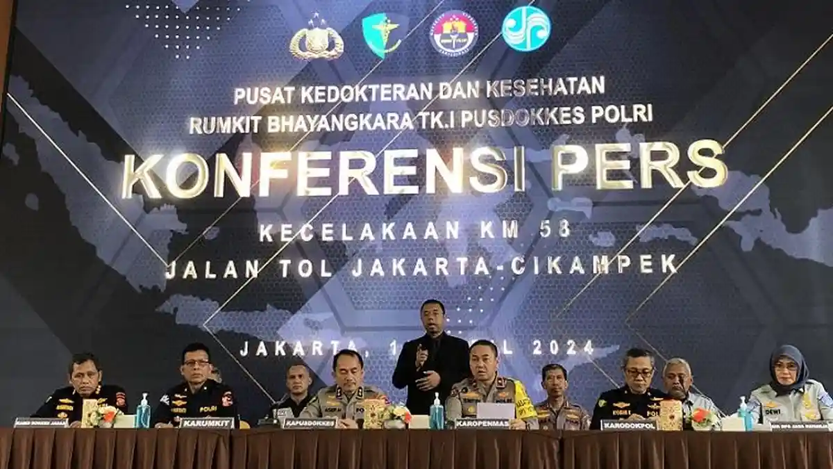 Ini Identitas 12 Jenazah Korban Kecelakaan KM 58 Tol Jakarta-Cikampek