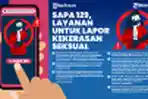SAPA 129, Layanan untuk Lapor Kekerasan Seksual
