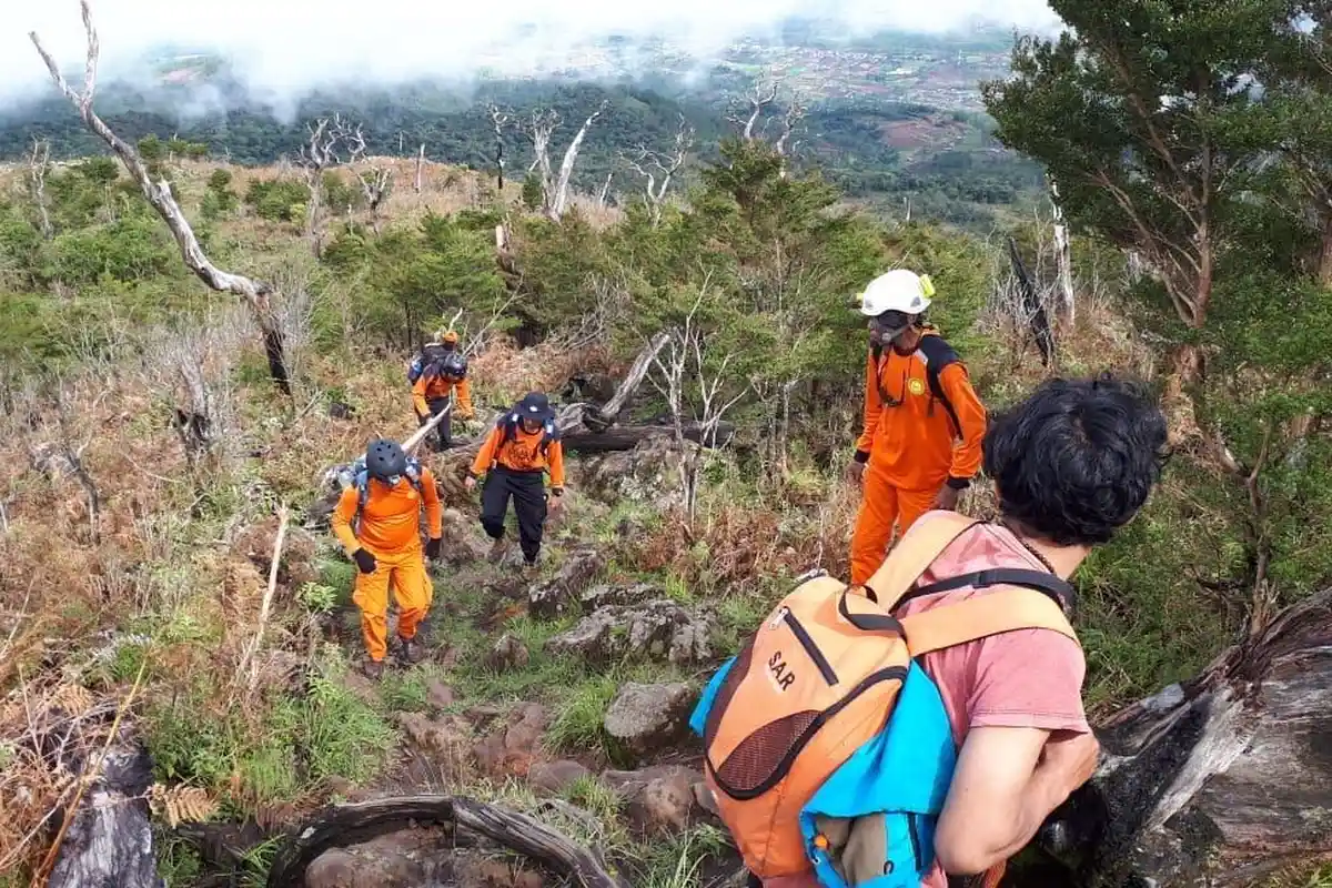Pendaki Dikabarkan Tersesat di Jalur Pos Lima dan Enam Gunung Bawakaraeng