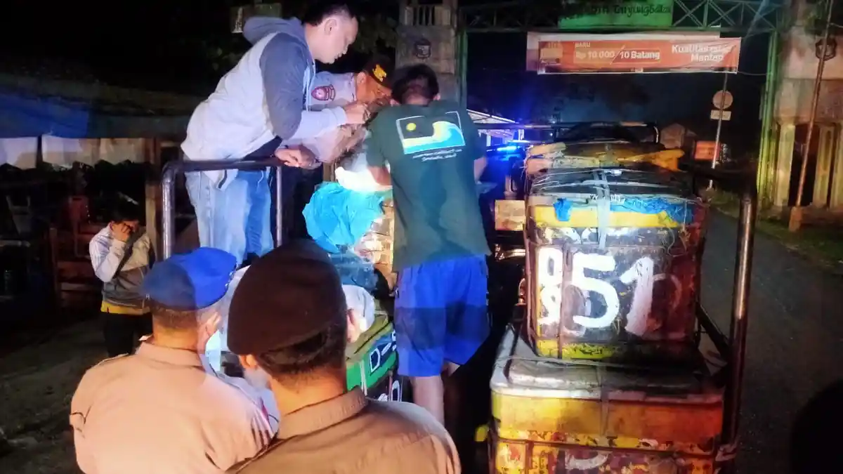 Kapolres Tanjung Balai Pimpin Patroli Skala Besar dan Razia Malam Minggu Pemilik Narkotika Terjaring