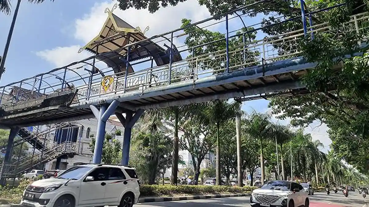 Kapan JPO Berkarat dan Keropos akan Diperbaiki? Dishub Pekanbaru Angkat Bicara