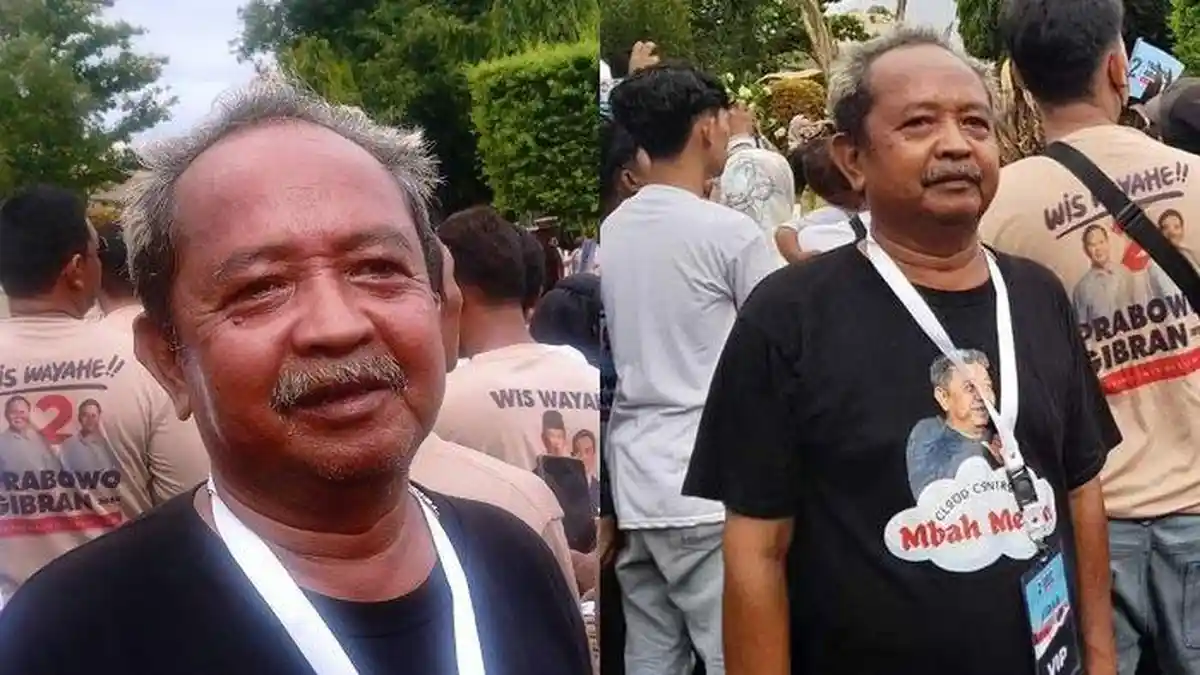 Bertugas Usir Hujan di Acara Kampanye Prabowo-Gibran, Joko Menthek Dibayar Rp6 Juta: Mindahkan Angin
