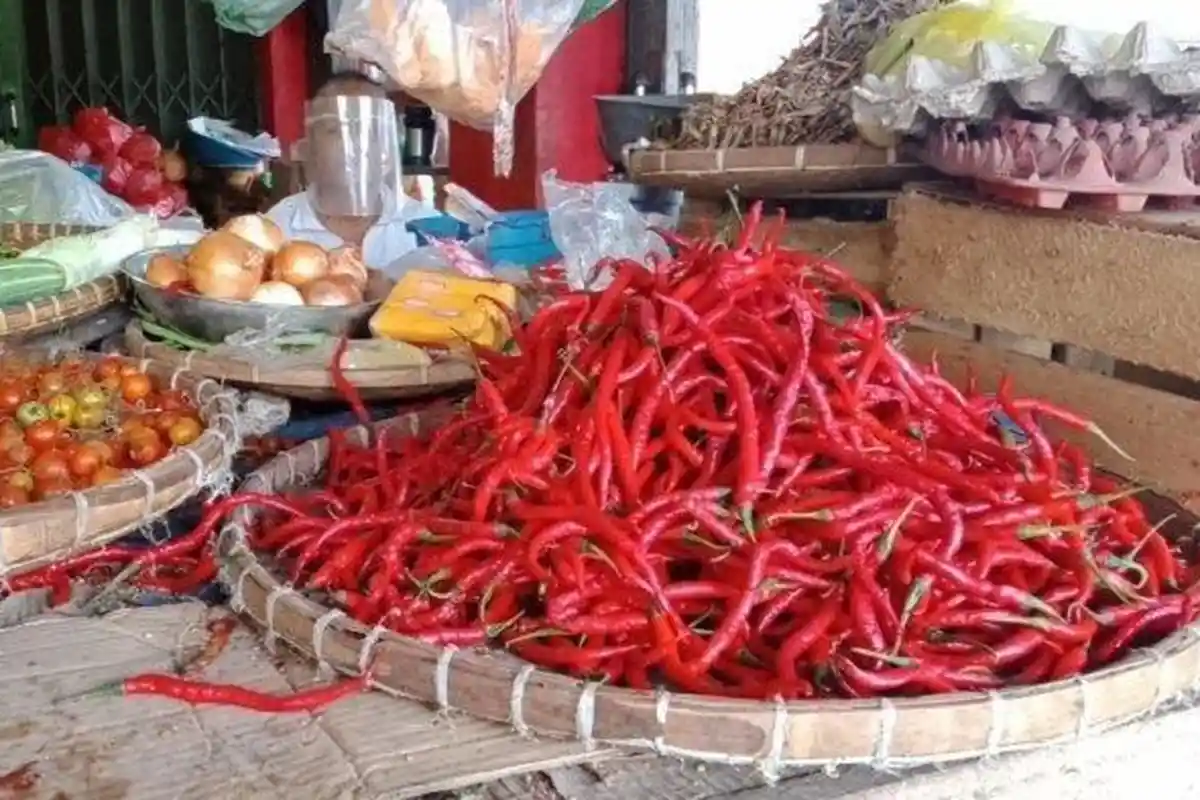 Cabai Merah di Pringsewu Rp 25 Ribu per Kg, Harga Sayuran Turun