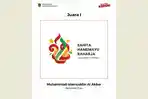 Muhammad Islamuddin Al Akbar Juara Pertama Lomba Desain Logo Hari Jadi Kabupaten Klaten ke-222