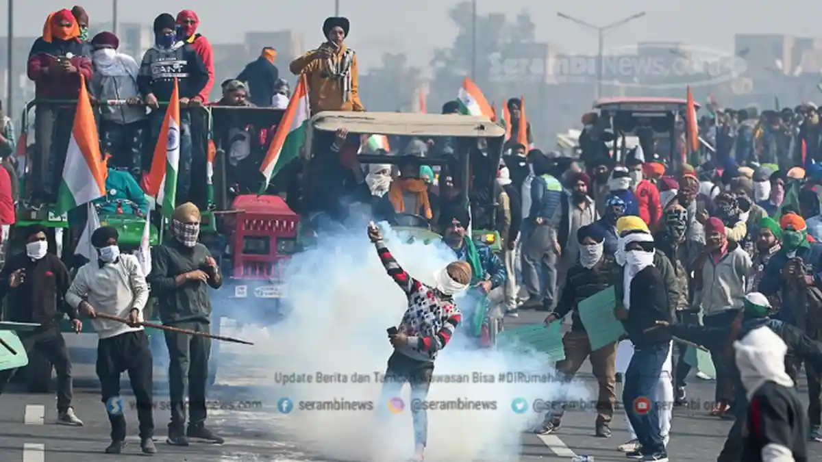 FOTO -  Ribuan Petani India Gelar Demonstrasi Pada Peringatan Hari Republik - petani-india-2.jpg