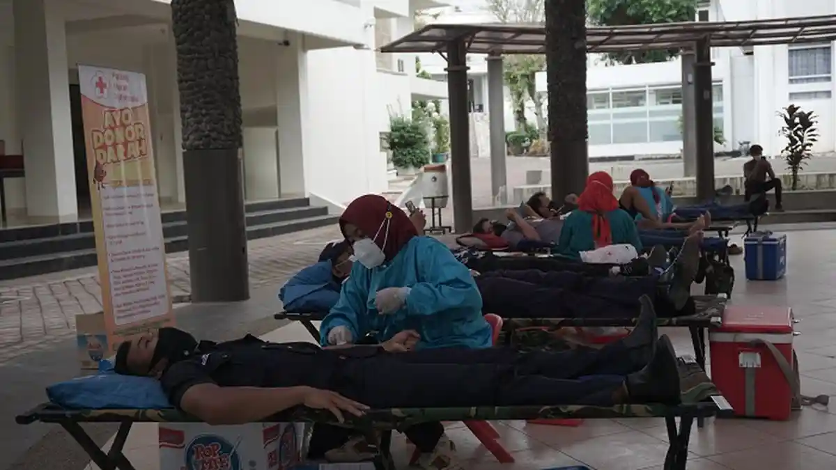 Peringati Hari Jadi NUNI, UKSW Salatiga Gelar Donor Darah