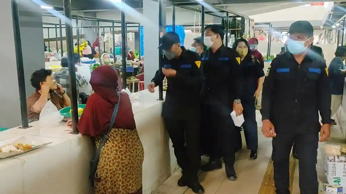 Cegah Covid di Pasar, Disperindag Banyumas Ingatkan Pedagang dan Pembeli Perketat Prokes