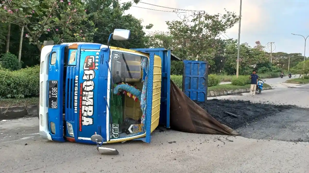 Lindas Pasutri di Cilegon Hingga Tewas, Supir Truk Pengangkut Aspal Ditahan Polisi