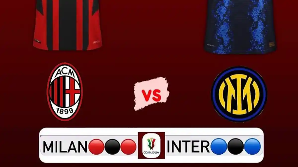 Prediksi Pertandingan Semifinal Coppa Italia Inter Milan vs AC Milan, Head to Head Starting XI