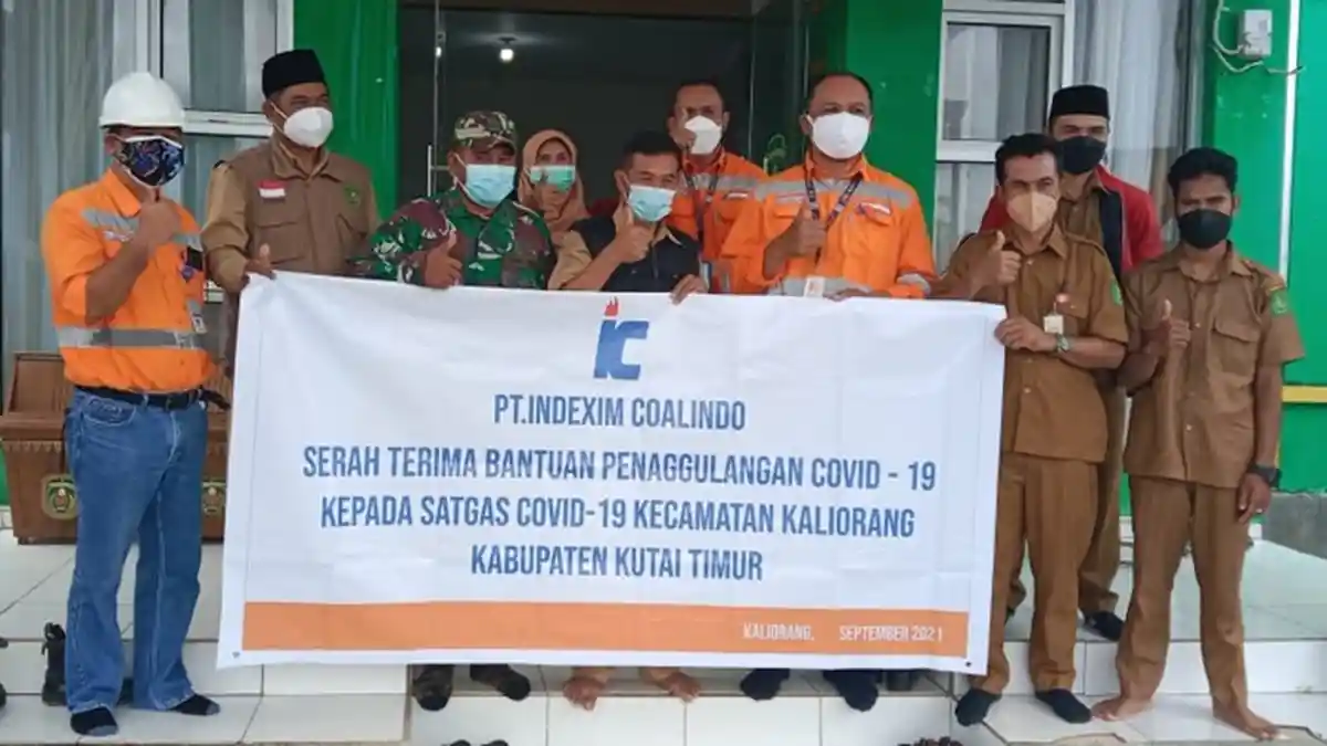 Peduli Covid-19, PT Indexim Coalindo Serahkan Alkes kepada Satgas di Empat Kecamatan