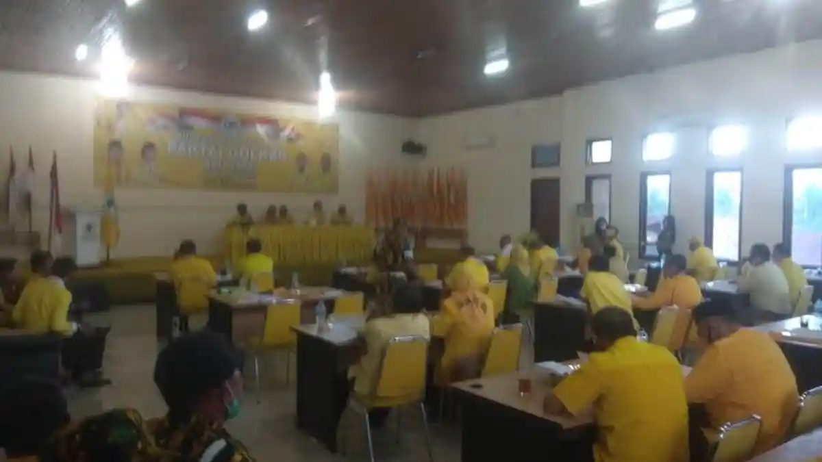 Tidak Ditemukan Kesepahaman, Musda X DPD II Golkar Kota Jambi Dikembalikan ke DPD I