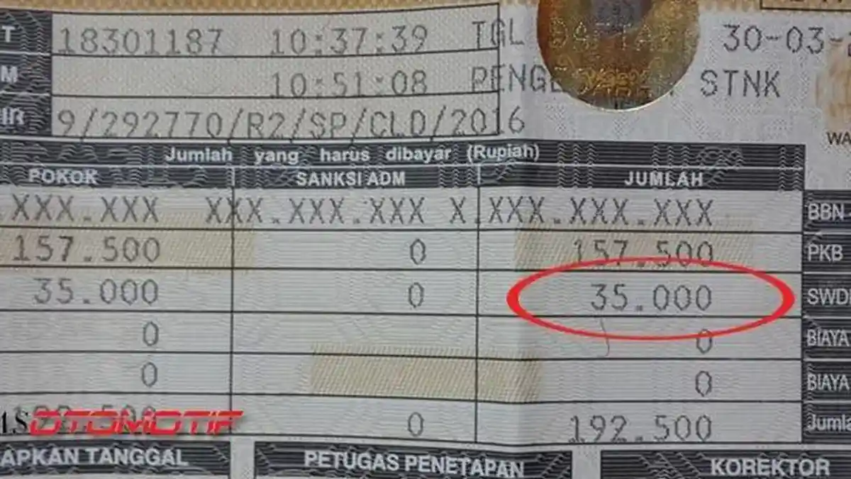 Arti SWDKLLJ di STNK Kendaraan Anda dan Kenapa Ada STNK yang Tak Pakai ...