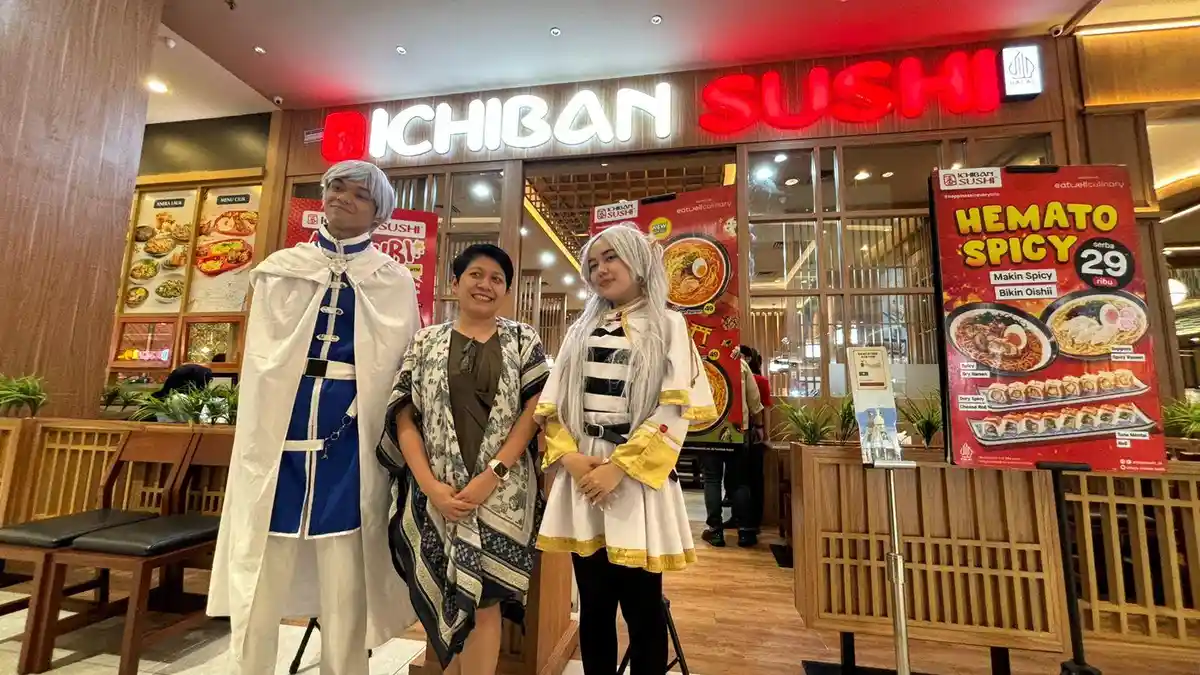 Lebih Dekat dengan Gen Z, Cosplay dan Comic Strips Meriahkan Ichiban Sushi Matsuri
