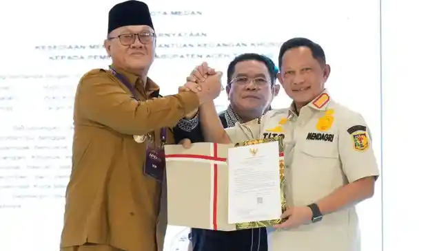 Satgas PRR: Hibah Rp287 Miliar dari Sumut dan Sumbar Percepat Pemulihan Aceh