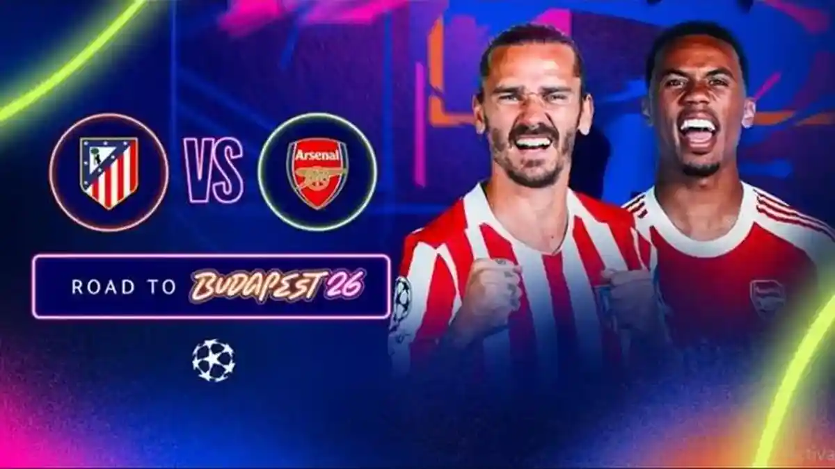 Cara Nonton Live Streaming Atletico Madrid vs Arsenal, Semifinal Liga Champions 2025-2026