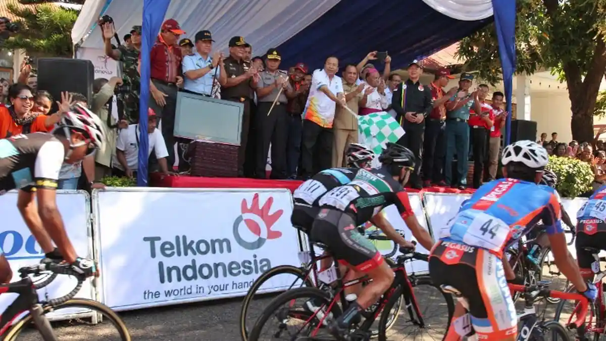Tour de Flores 2016, Telkom Sediakan Akses Internet Wifi di 6 Kota