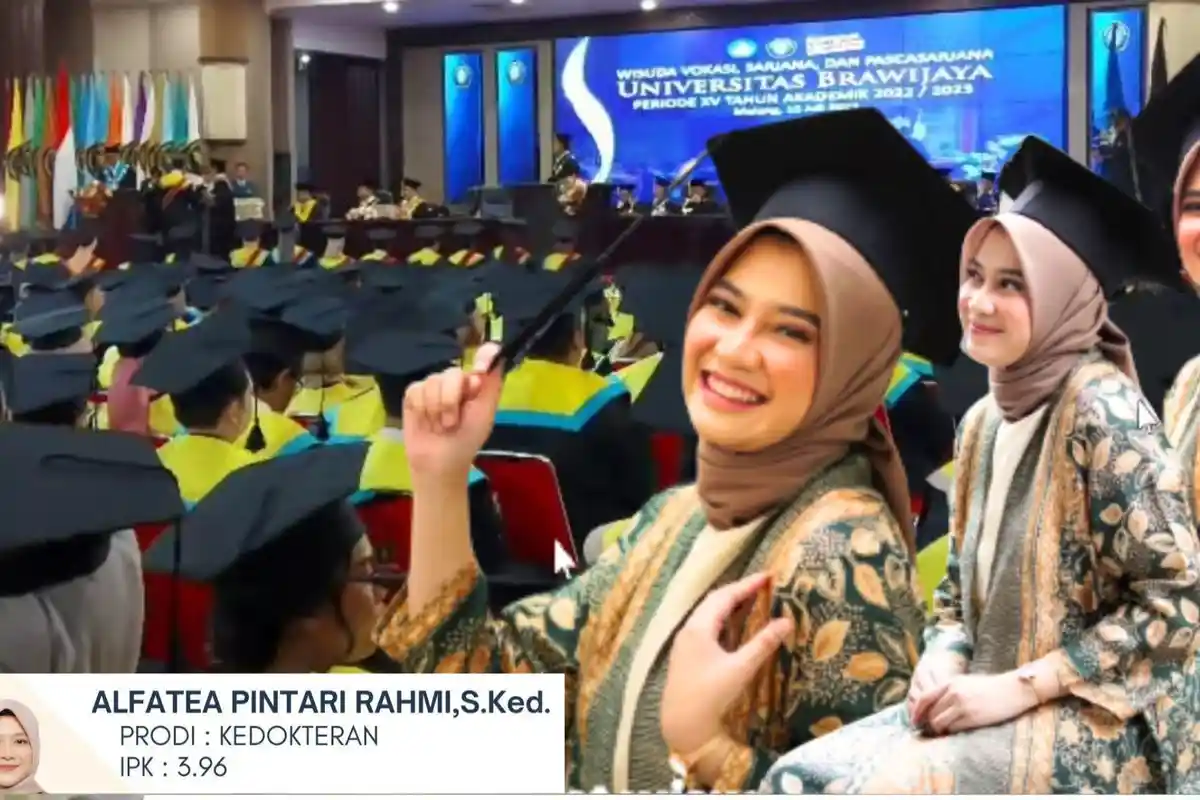 Sosok Alfatea Raih Summa Cumlaude dari Kedokteran Universitas Brawijaya dengan IPK 3,96, Rahasianya?