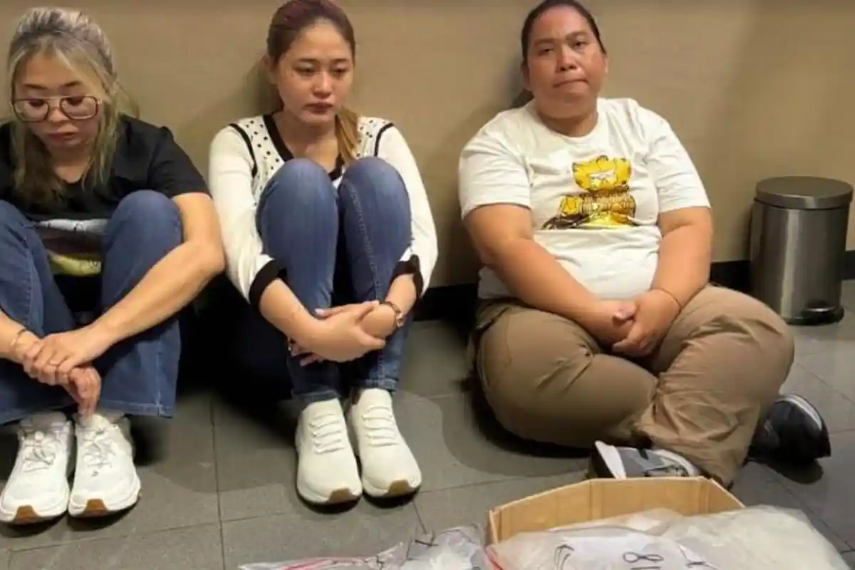 Tiga Wanita Bogor Ditangkap di Bandara Kualanamu, Selundupkan 19 Kg Sabu di Koper