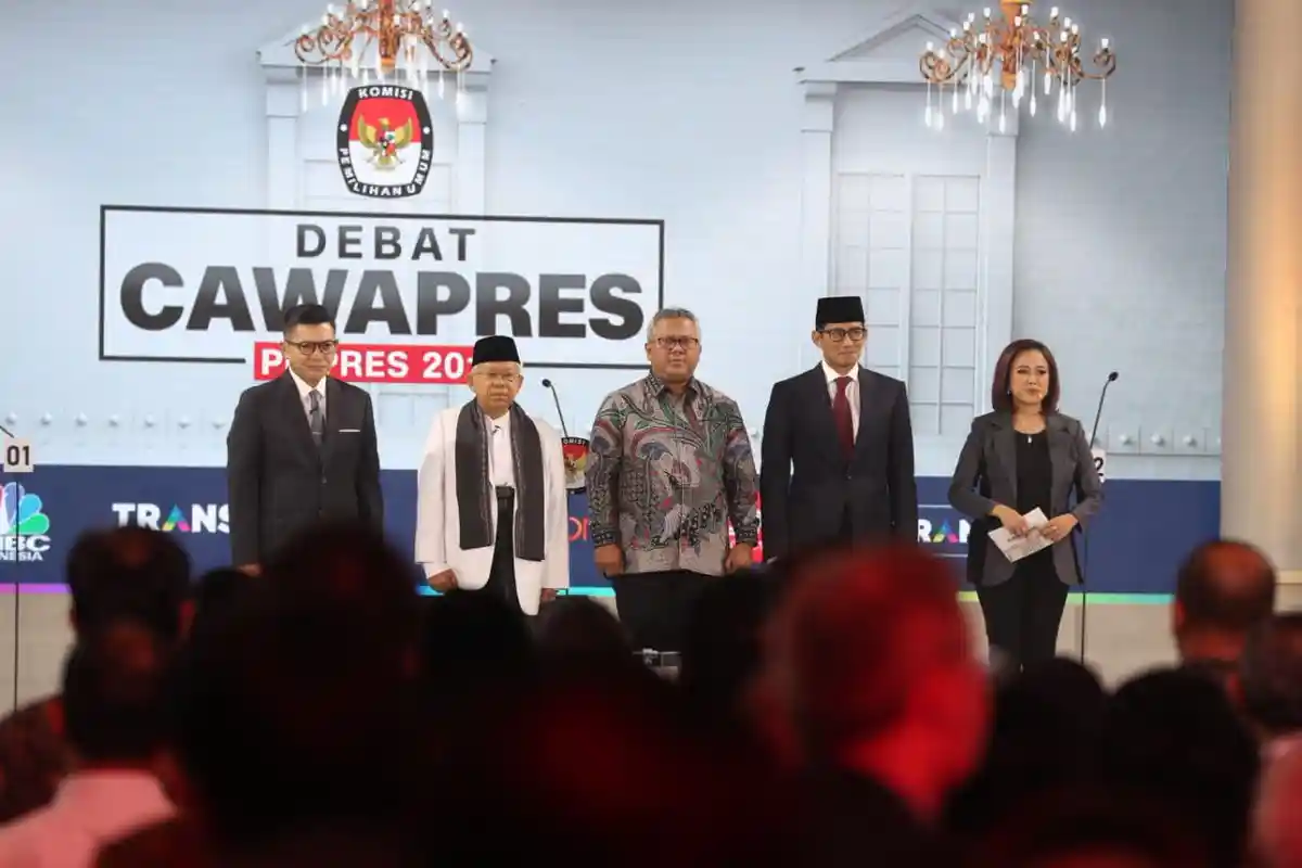 Hasil Debat Ketiga Cawapres Pilpres 2019,  Sandiaga Uno Kritik Soal Sistem BPJS Kesehatan