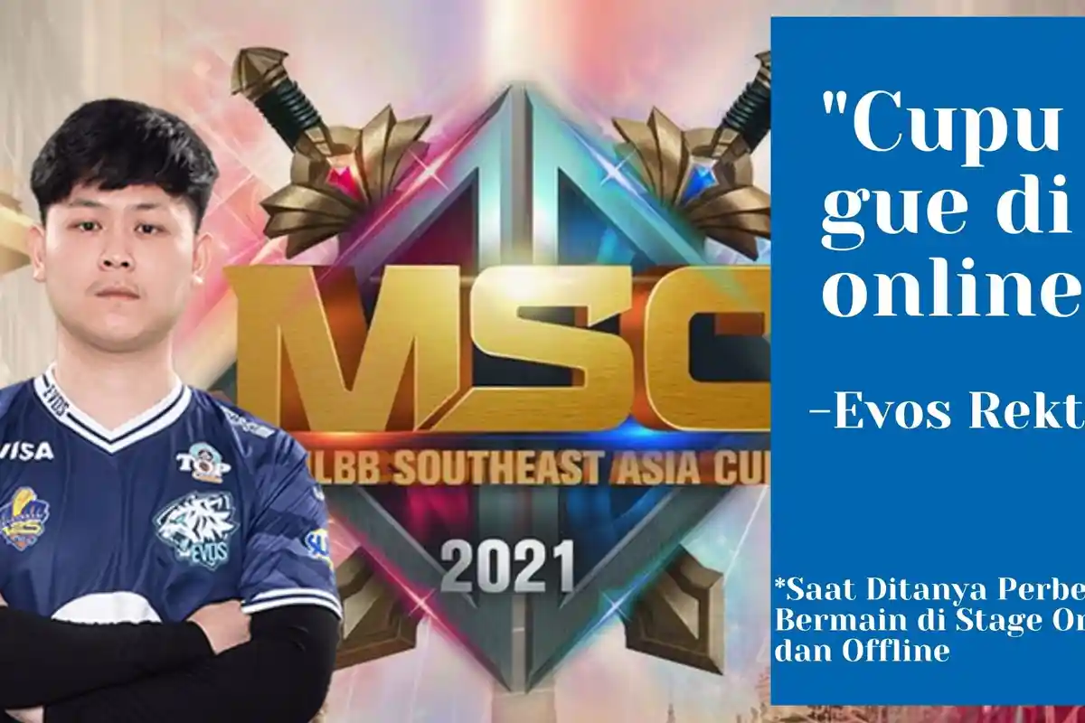 Update MSC 2021: REKT Ungkap Perbedaan Signifikan Antara Bermain di Stage Offline dan Online