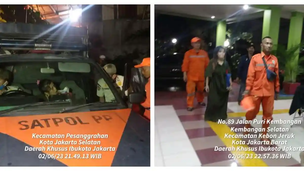Dona Gadis ODGJ Teriak hingga Berguling di Jalan, Petugas PPSU Pesanggrahan Bantu Antar ke Panti