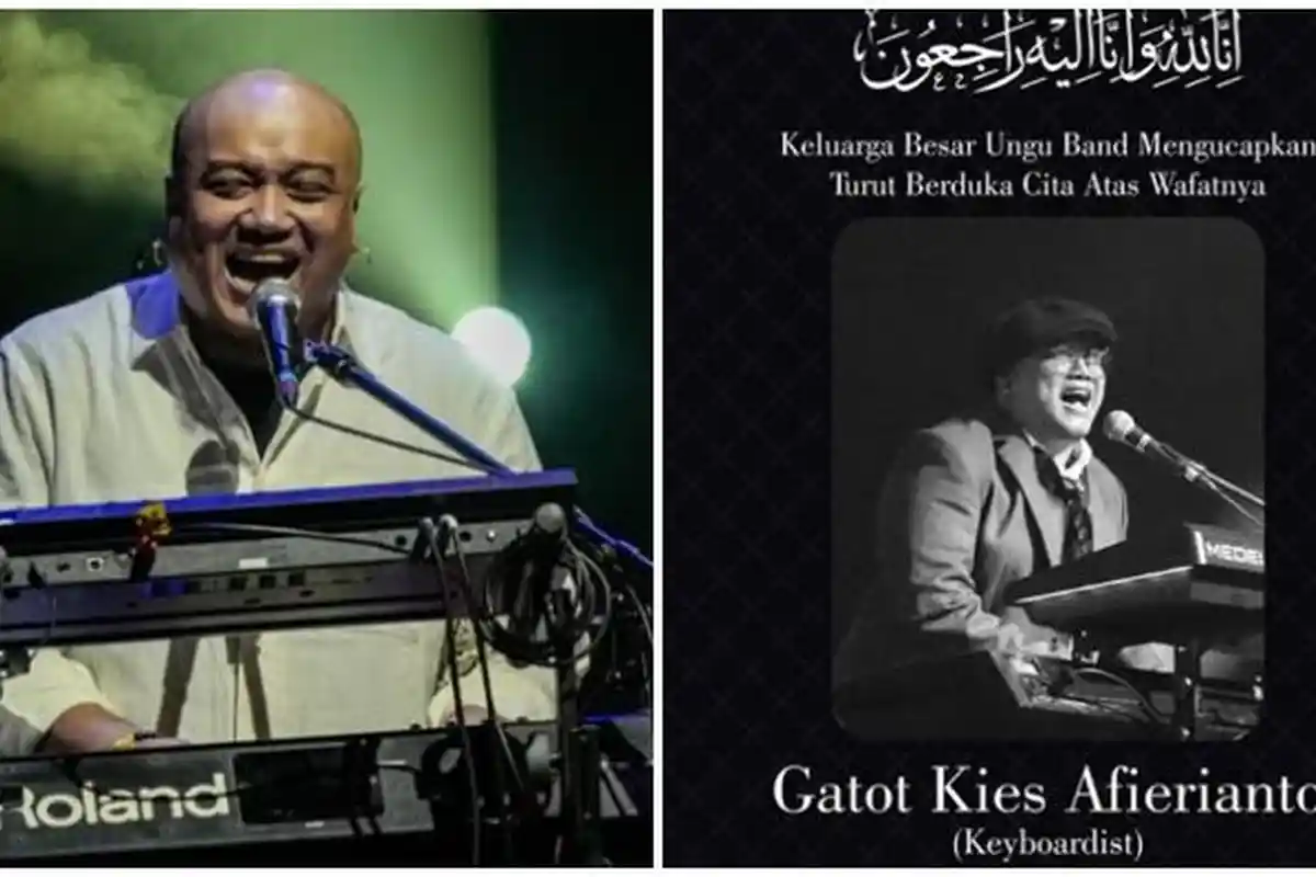 Gatot Kies Keyboardist Band Ungu Meninggal Dunia, Pasha Kehilangan Sosok Perhatian dan Lucu