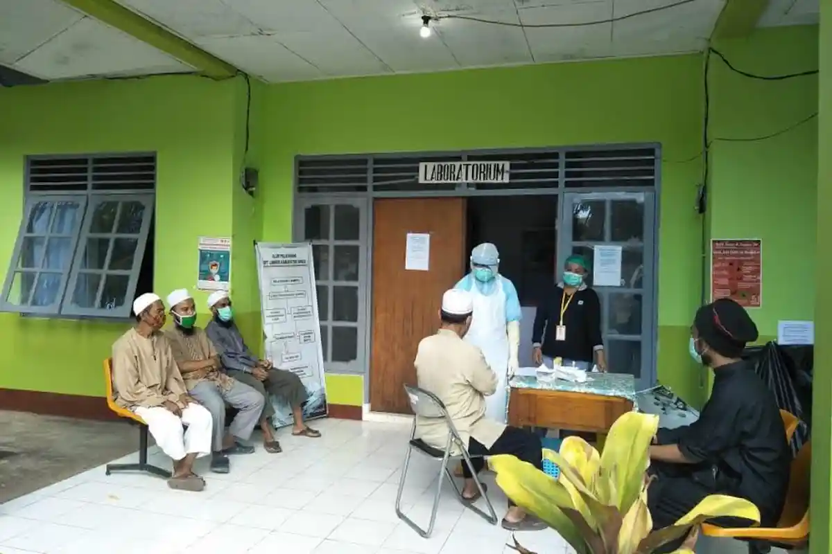 Update Corona Sikka : Dijemput dari Rumah, 45 Jemaah  Ijtima  Asal Sikka Jalani  Rapid Test