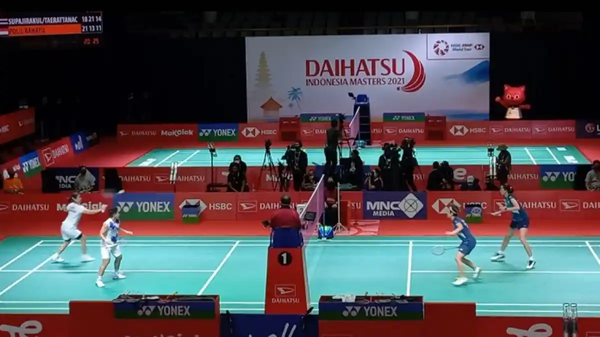 Greysia/Apriyani Kalah dari Ganda Putri Thailand di Indonesia Masters 2021
