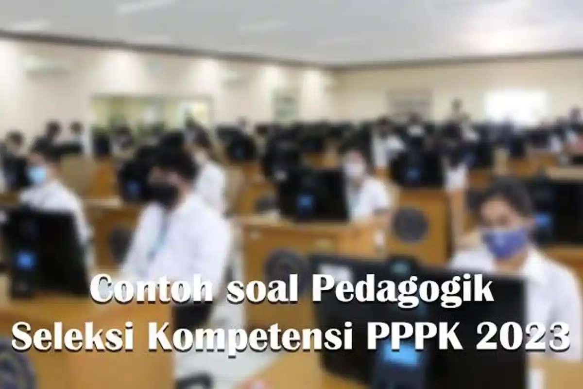 Simak Contoh Soal Pedagogik Pada Seleksi Kompetensi PPPK 2023 Berikut Ini