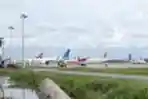 Bandara Supadio Pontianak Lumpuh Karena Banjir