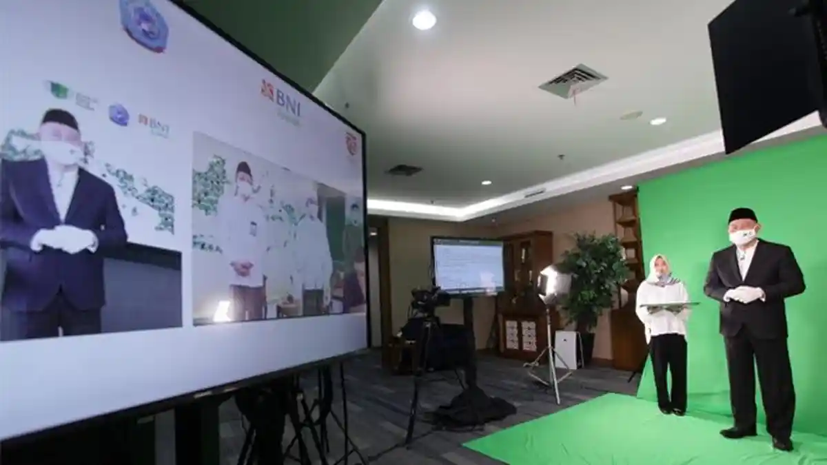 Sinergi Hasanah BNI Syariah-GPM Untuk Pesantren Cegah COVID-19
