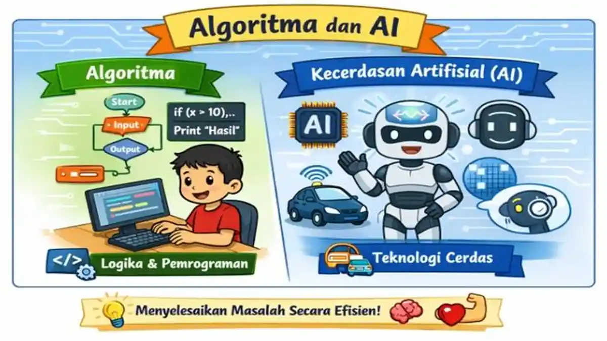 50 Soal Koding dan Kecerdasan Artifisial Kelas 10 SMK Materi Algoritma, Soal HOTS