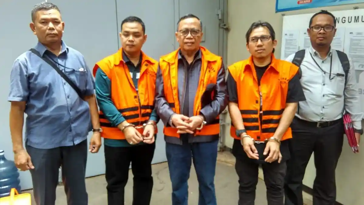 KPK Eksekusi 4 Terpidana ke Penjara
