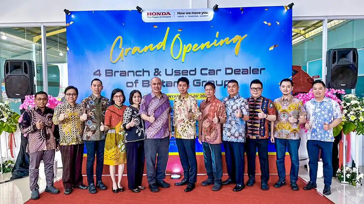 Honda Tancap Gas, Resmikan Empat Dealer Baru Sekaligus dan Used Car Bersertifikasi di Bali - Surya.co.id