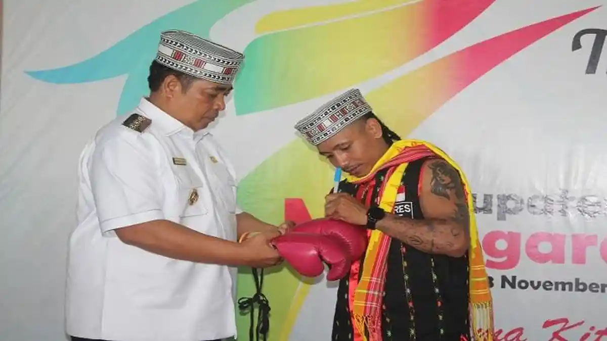 Petinju Forlan Rivaldo Minta Pemkab Manggarai Timur Bentuk Pertina