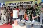 Kapolres Tangerang Pimpin Pemusnahan Narkoba