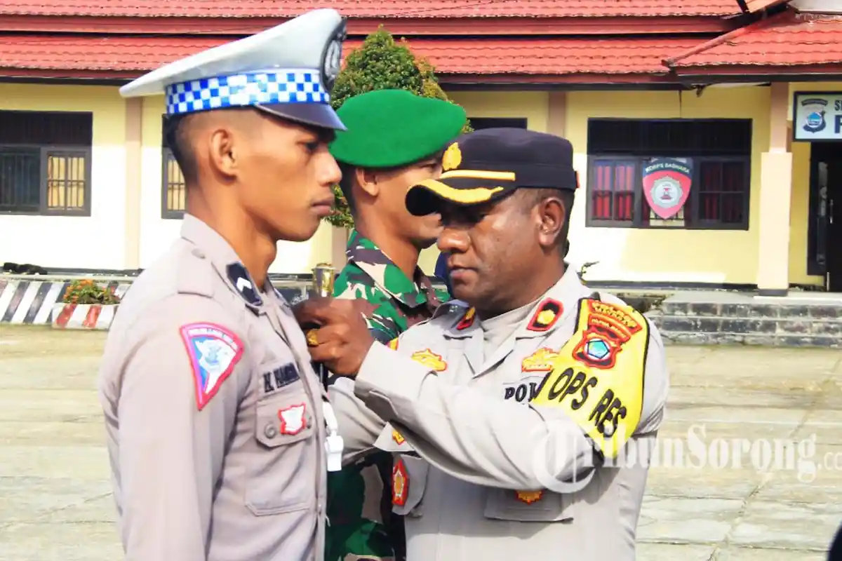 Pimpin Apel Operasi Patuh Mansinam 2024, Kapolres Maybrat Minta Masyarakat Disiplin Berlalu Lintas