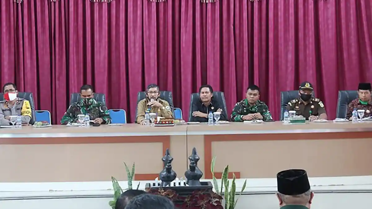 Pemkab Bener Meriah Gelar Rapat Evaluasi Penanganan Covid-19 Menghadapi New Normal         