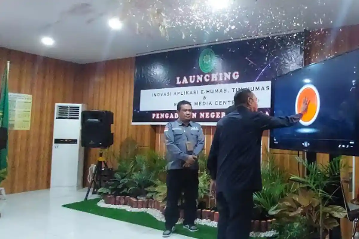 Aplikasi e-Humas PN Langsa Diresmikan, Ini Kata Kepala PT Banda Aceh
