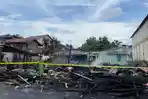 Aroma Kayu Gosong Masih Tercium, Begini Kondisi Lokasi Kebakaran di Nunukan yang Ludeskan 3 Rumah