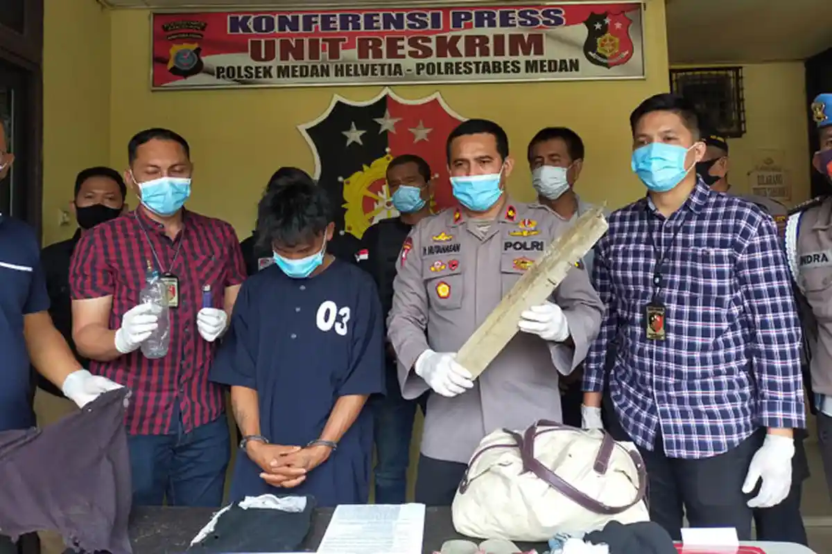 Montir Ini Blak-blakan Tega Bakar Ridwan Siboro, Sakit Hati Dilabrak Karena Menggoda Ponakan Korban