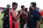 Erick Thohir Saksikan Laga Papua vs NTT