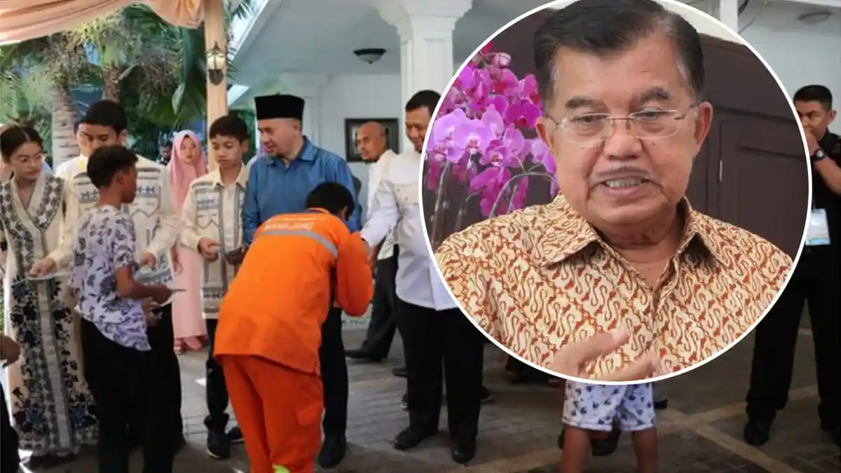 Perempuan Nyaris Melahirkan saat Open House di Rumah Wapres Jusuf Kalla