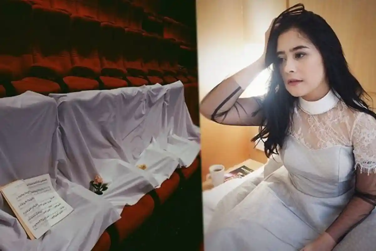 Bikin Bergidik Misteri Kain Putih di Bioskop yang Diunggah Prilly Latuconsina