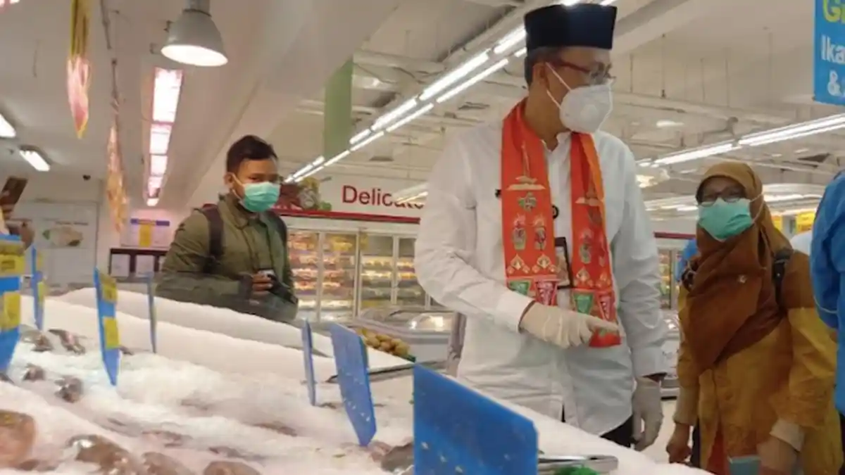 Sidak Bahan Pangan Jelang Ramadan, Pemkot Jakpus Ingin Jamin Keamanan di Pasar Modern