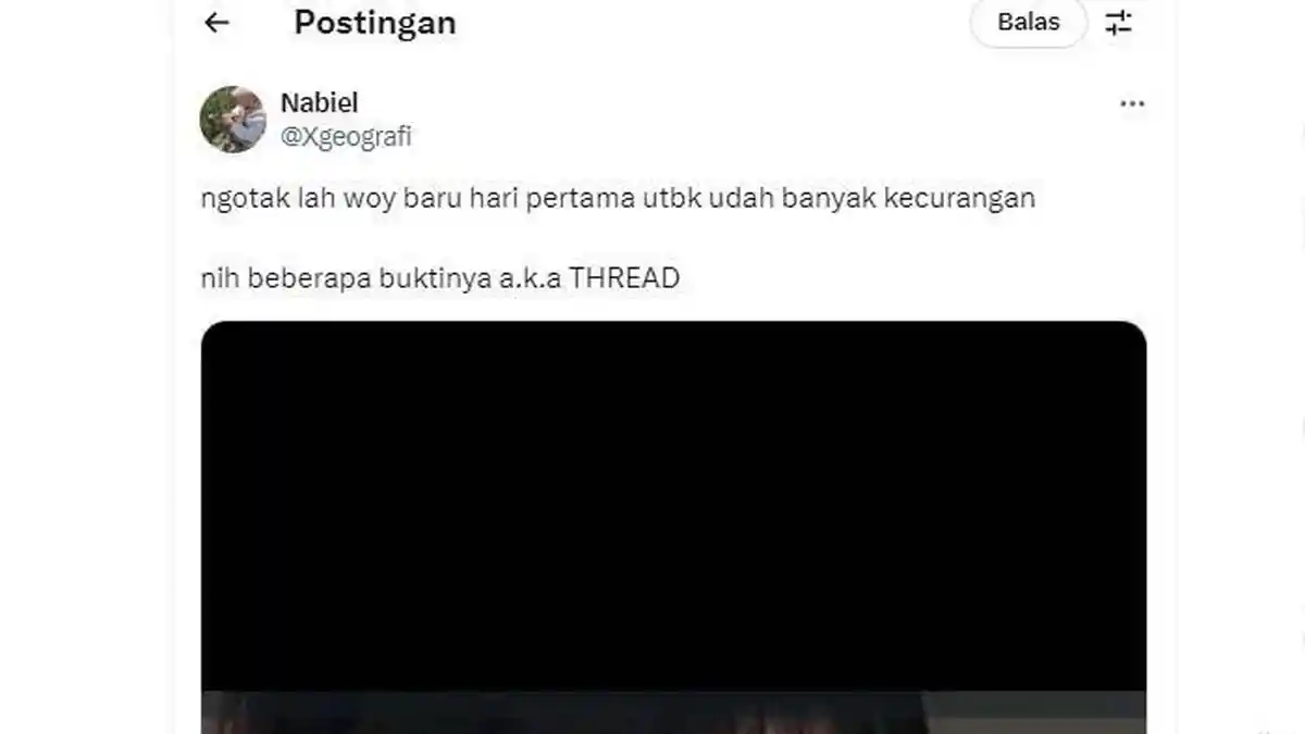 Beredar Viral Bukti Kecurangan Peserta UTBK 2025, Ada yang Nekat Rekam Soal-soal Sembunyikan Kamera
